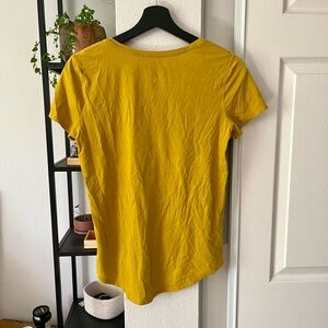 lululemon athletica Short Sleeve Crew Tee in Mustard